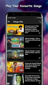 Telugu Hits - Movie Songs screenshot 2