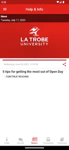 La Trobe University Open Day screenshot 2