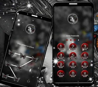 Abstract Girl Launcher Theme screenshot 5