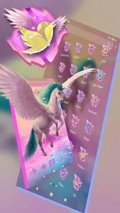 Pink Unicorn Launcher Theme screenshot 7