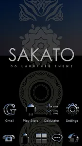 Sakato GO Launcher Theme screenshot 0