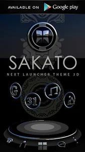 Sakato GO Launcher Theme screenshot 3