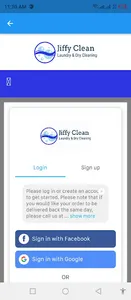 Jiffy Clean Laundry screenshot 0
