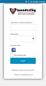 LaunderSky.com - Laundery Expe screenshot 2