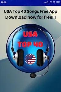 USA Top 40 Songs Free App screenshot 4