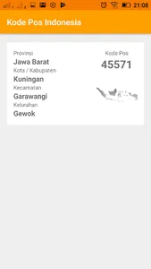 Kode Pos Indonesia screenshot 1