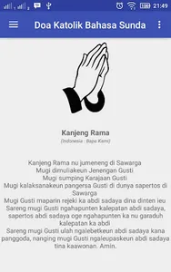 Doa Katolik Bahasa Sunda screenshot 0