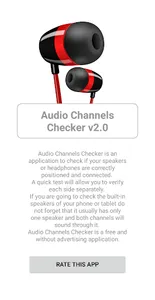 Audio Channels Checker screenshot 1