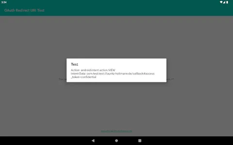 OAuth Redirect URI Test screenshot 5