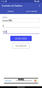 Contador de Pedidos screenshot 2