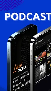 LawPodcast - Podcast Oynatıcı screenshot 1