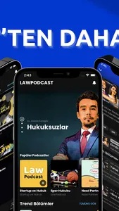 LawPodcast - Podcast Oynatıcı screenshot 2