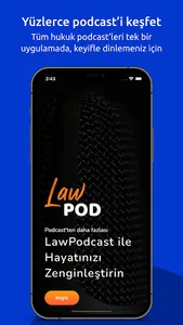 LawPodcast - Podcast Oynatıcı screenshot 4
