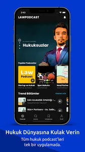 LawPodcast - Podcast Oynatıcı screenshot 7