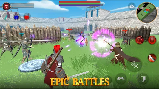 Combat Magic Spells & Swords screenshot 1