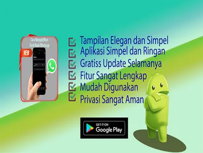 Cara Mengaktifkan Dark Mode WA screenshot 2