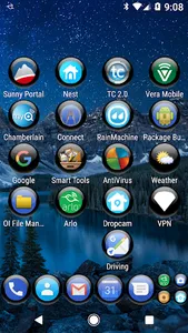 LC Black Sphere Theme screenshot 1