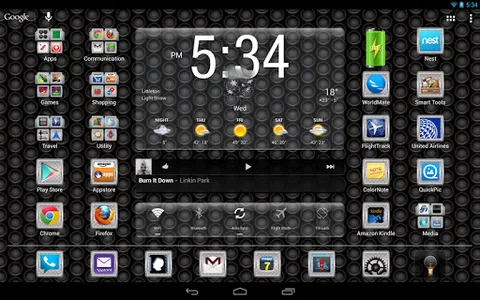 LC Carbon Silver Theme screenshot 5