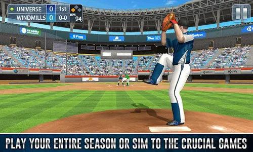 Real Baseball Pro Game - Homer screenshot 0