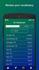 Tobo: Learn Afrikaans Words screenshot 6