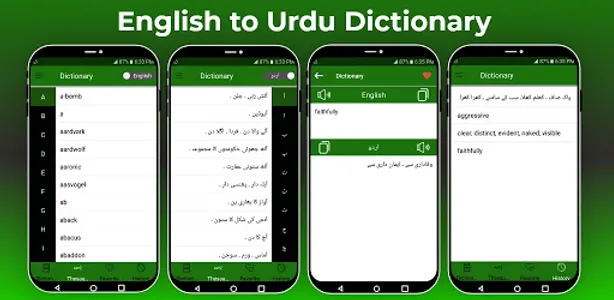English to Urdu Dictionary screenshot 8