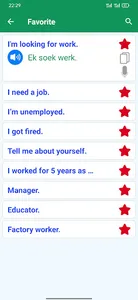 Learn Afrikaans Offline screenshot 14