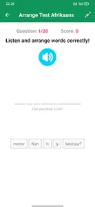Learn Afrikaans Offline screenshot 4