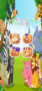 Learn animal forest :connect screenshot 0