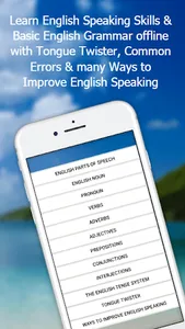 Learn English Speaking offline screenshot 0