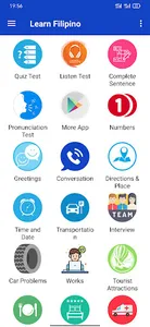 Learn Filipino Tagalog Offline screenshot 0
