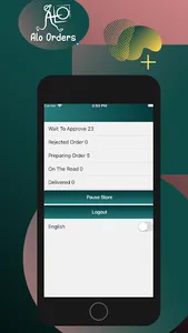 AloOrders for stores screenshot 1