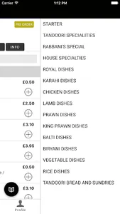 Rabbani Indian Restaurant screenshot 1