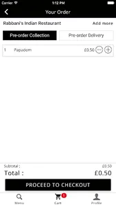 Rabbani Indian Restaurant screenshot 2