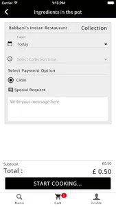 Rabbani Indian Restaurant screenshot 4
