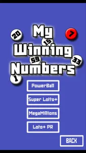 My Winning Numbers screenshot 3