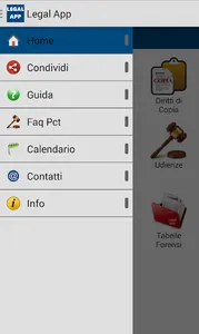 Legal App screenshot 1