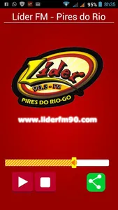 Líder Fm - Pires do Rio screenshot 0