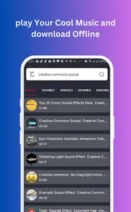 MUSIC DOWNLOADER & MP3 PLAYER screenshot 1