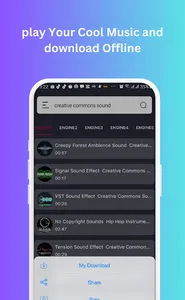 MUSIC DOWNLOADER & MP3 PLAYER screenshot 3