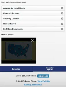 MetLife Legal Plans screenshot 0