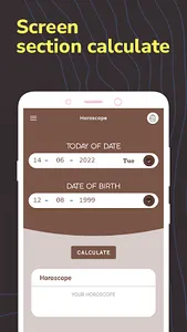 Horoscope & Age Calculator screenshot 1