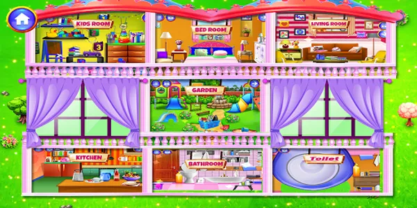 Princess Home Cleanup : House  screenshot 0