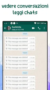 vedere messaggi conversazioni screenshot 0