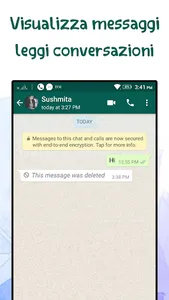 vedere messaggi conversazioni screenshot 1