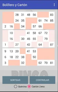 Bingo Familiar screenshot 0