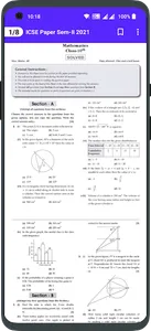 Class 10 ICSE Paper screenshot 2