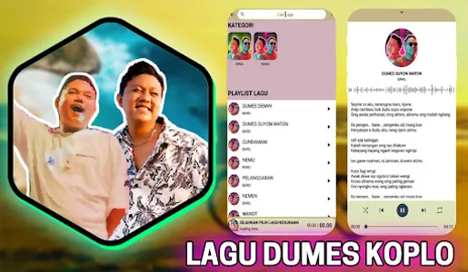 Lagu Dumes Koplo Lengkap Lirik screenshot 0