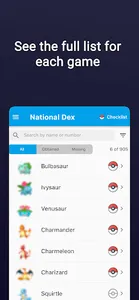 Catch them all dex screenshot 1