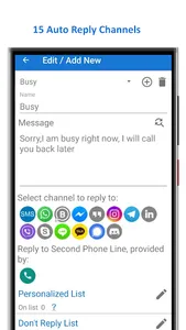 SMS Auto Reply - Autoresponder screenshot 2