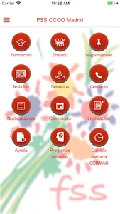 FSS CCOO Madrid screenshot 2